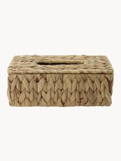 Sale Caja de pañuelos de fibras naturales Cleana Accesorios De Baño|Jarrones