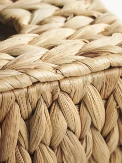 Sale Caja de pañuelos de fibras naturales Cleana Accesorios De Baño|Jarrones