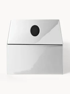 Accesorios De Baño|Jarrones></noscript>Westwing Collection Caja de pañuelos de metal Halston Plateado