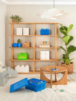 Decoración Infantil|Cestas Y Cajas>LEGO Caja infantil ® con 4 pomos Brick Blanco
