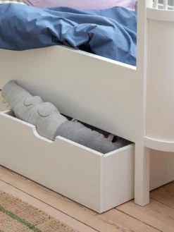 Cunas Para Bebé|Cunas Para Bebé></noscript>Sebra Cajón de madera con ruedas para cama Baby & Jr. Blanco