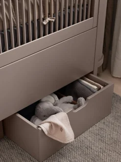 Outlet Cajón de madera con ruedas para cama Baby & Jr. Niños Cunas Para Bebé|Cunas Para Bebé