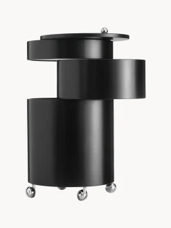 Cajoneras|Cajoneras>Verpan Cajonera redonda de diseño Verner Panton Barboy Negro mate