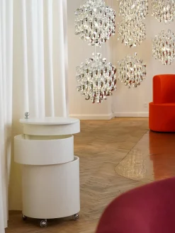 Cajonera redonda de diseño Verner Panton Barboy Cajoneras|Cajoneras