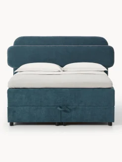 Cama continental con espacio de almacenamiento Enrica Camas Continentales|Camas