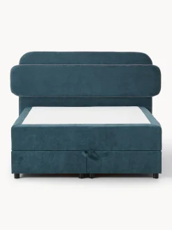 Cama continental con espacio de almacenamiento Enrica Camas Continentales|Camas