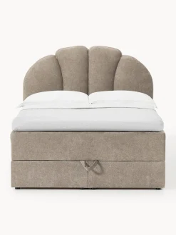 Outlet Cama continental con espacio de almacenamiento Romia Camas Continentales|Camas