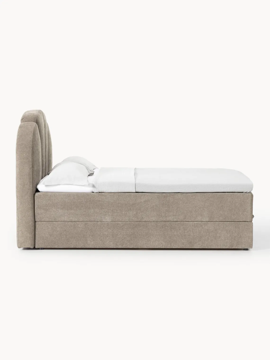 Outlet Cama continental con espacio de almacenamiento Romia Camas Continentales|Camas