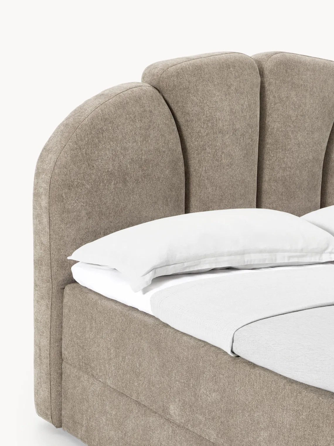 Outlet Cama continental con espacio de almacenamiento Romia Camas Continentales|Camas