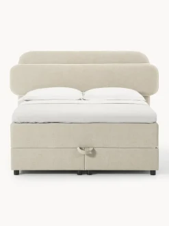 Sale Cama continental con espacio de almacenamiento Enrica Camas Continentales|Camas