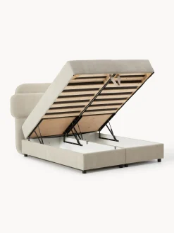 Sale Cama continental con espacio de almacenamiento Enrica Camas Continentales|Camas