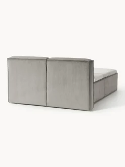 Sale Cama continental de pana Lennon Camas Continentales|Camas