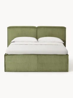 Best Cama continental de pana Lennon Camas Continentales|Camas