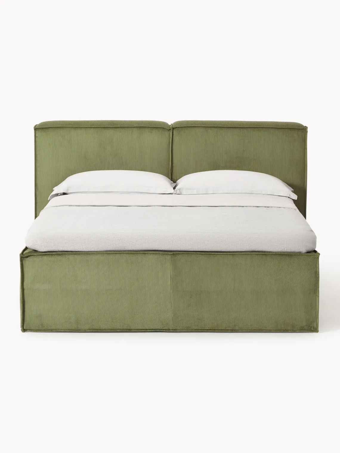 Best Cama continental de pana Lennon Camas Continentales|Camas