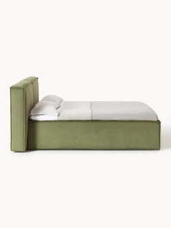 Best Cama continental de pana Lennon Camas Continentales|Camas