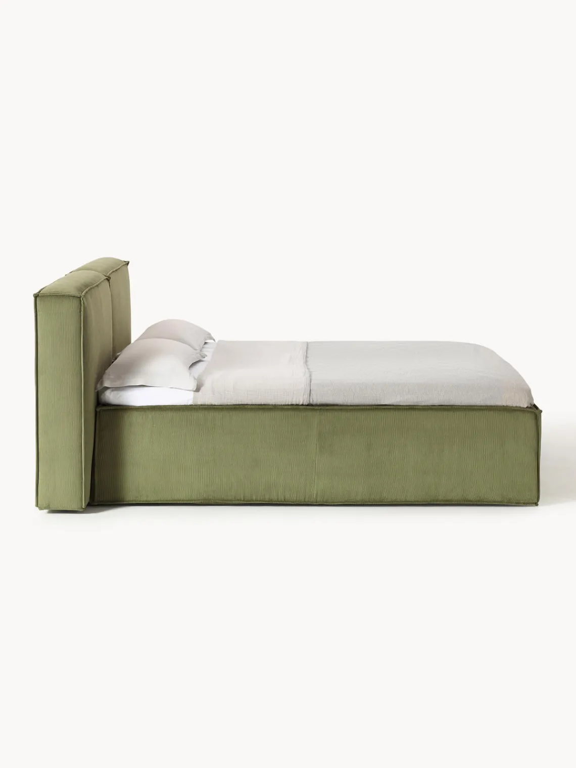 Best Cama continental de pana Lennon Camas Continentales|Camas
