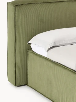 Best Cama continental de pana Lennon Camas Continentales|Camas