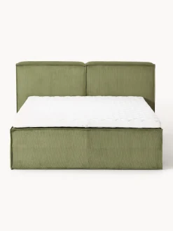 Best Cama continental de pana Lennon Camas Continentales|Camas
