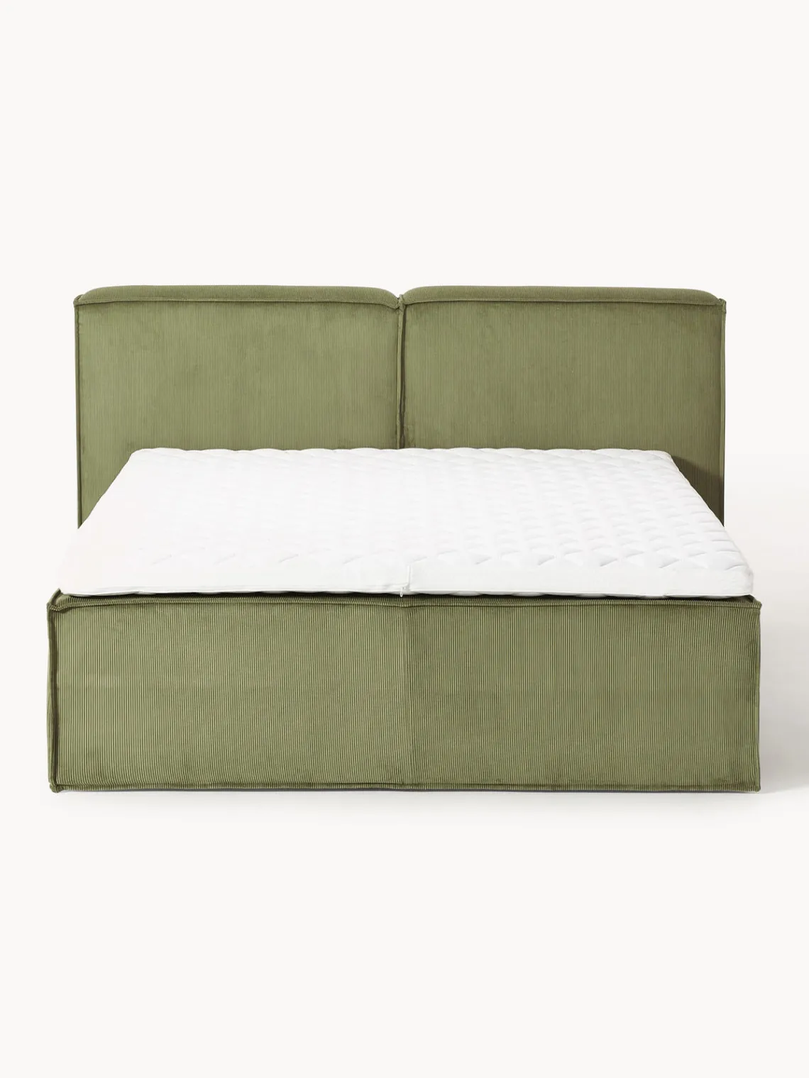 Best Cama continental de pana Lennon Camas Continentales|Camas