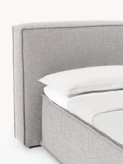 New Cama continental en tejido bouclé Lennon Camas Continentales|Camas