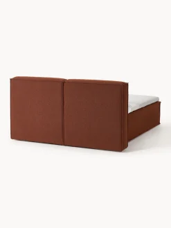 Best Cama continental en tejido bouclé Lennon Camas Continentales|Camas