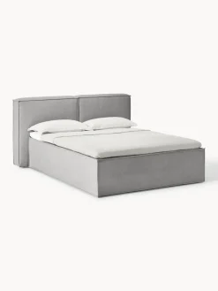 Camas Continentales|Camas>Westwing Collection Cama continental Lennon Tejido gris