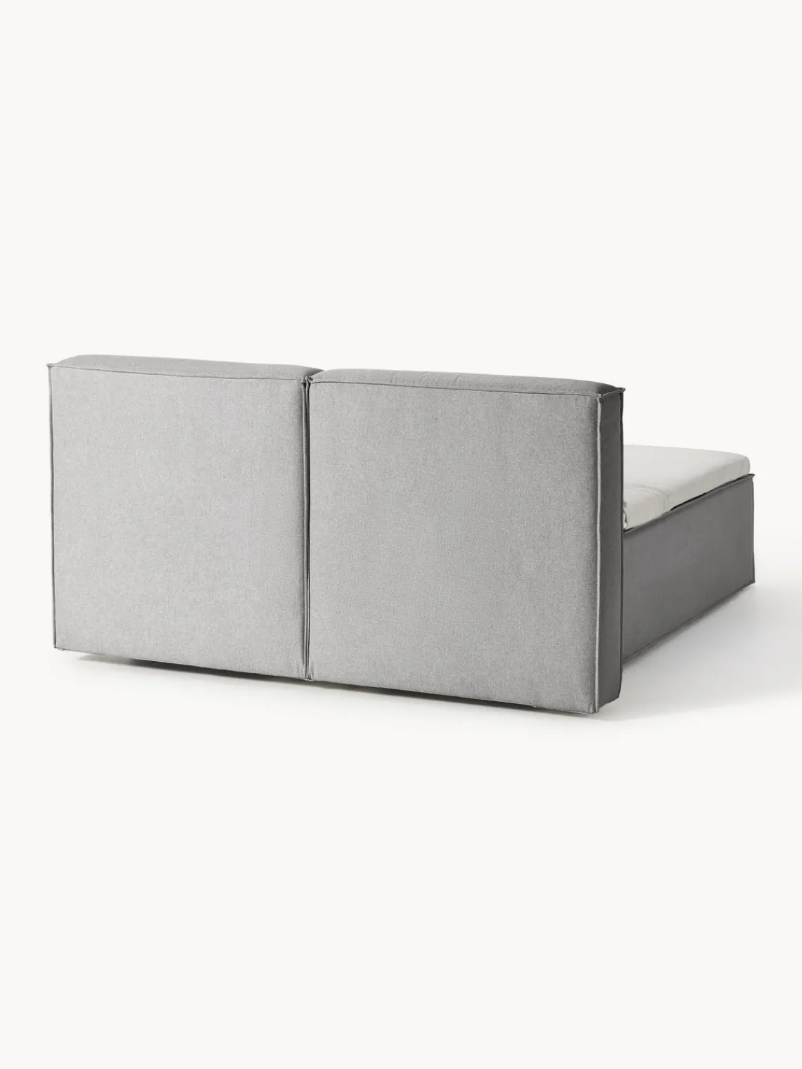 Camas Continentales|Camas>Westwing Collection Cama continental Lennon Tejido gris