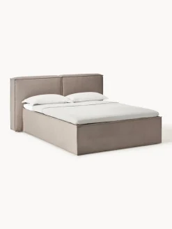 Camas Continentales|Camas>Westwing Collection Cama continental Lennon Tejido taupe