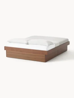 Online Cama de madera con cajones Sato Estructuras De Cama|Camas