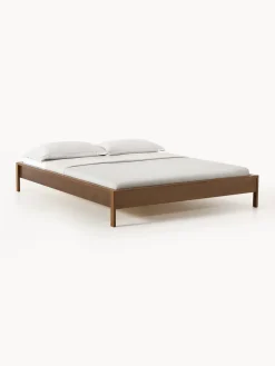 Estructuras De Cama|Camas>Westwing Collection Cama de madera Tammy Madera de nogal