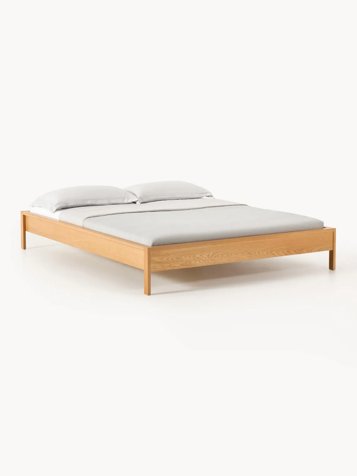Estructuras De Cama|Camas>Westwing Collection Cama de madera Tammy Madera de roble