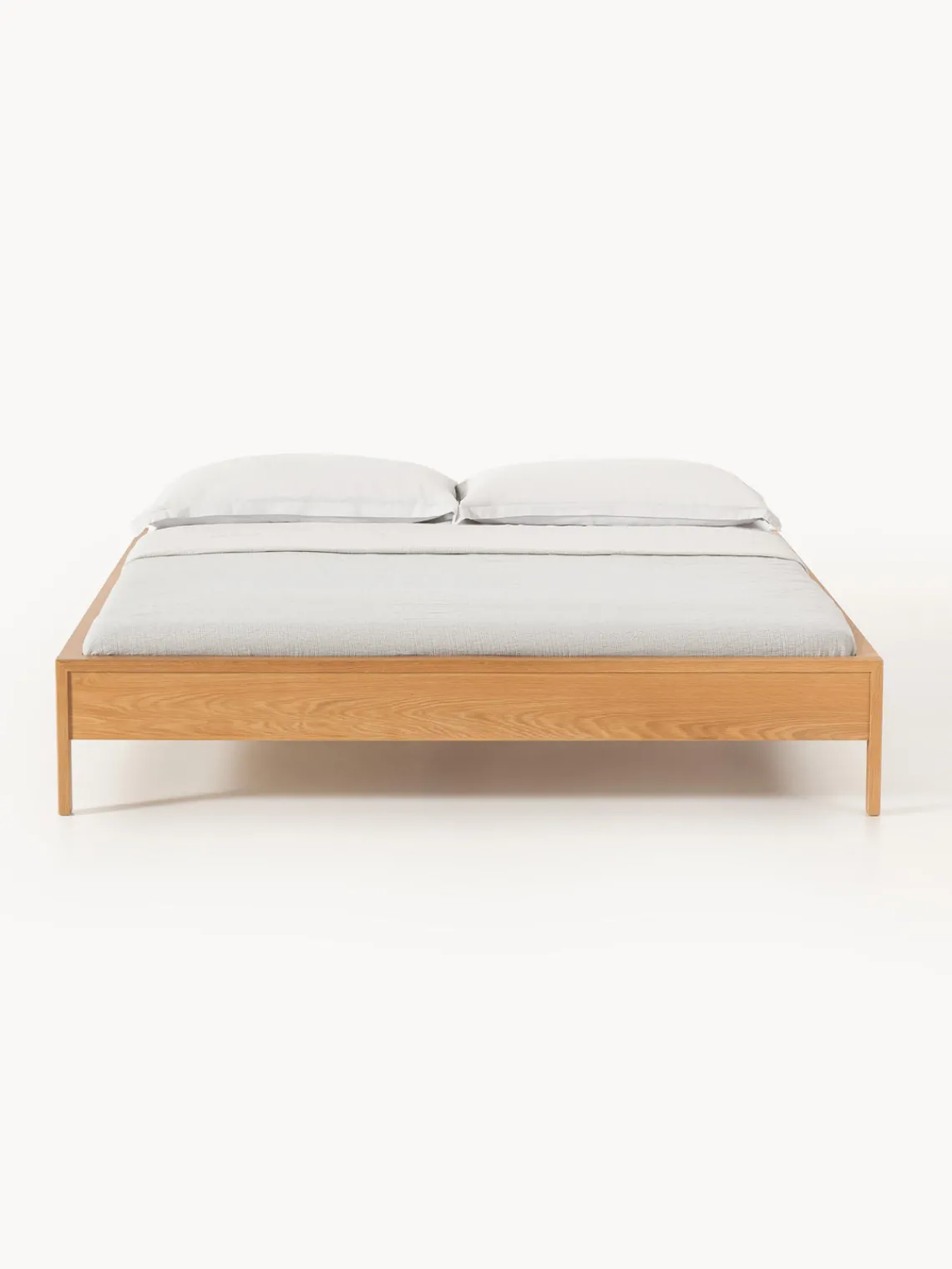 Estructuras De Cama|Camas>Westwing Collection Cama de madera Tammy Madera de roble
