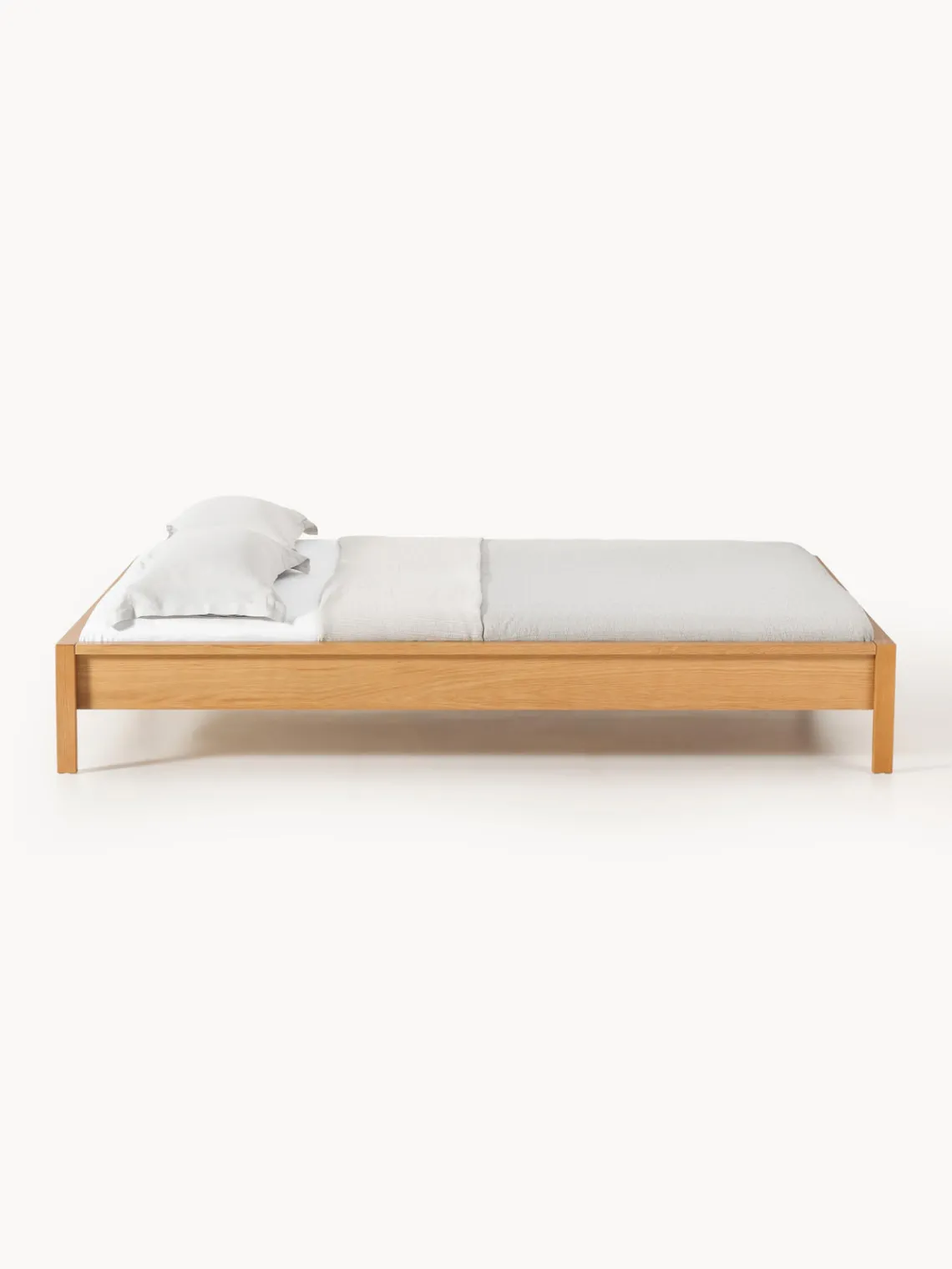 Estructuras De Cama|Camas>Westwing Collection Cama de madera Tammy Madera de roble