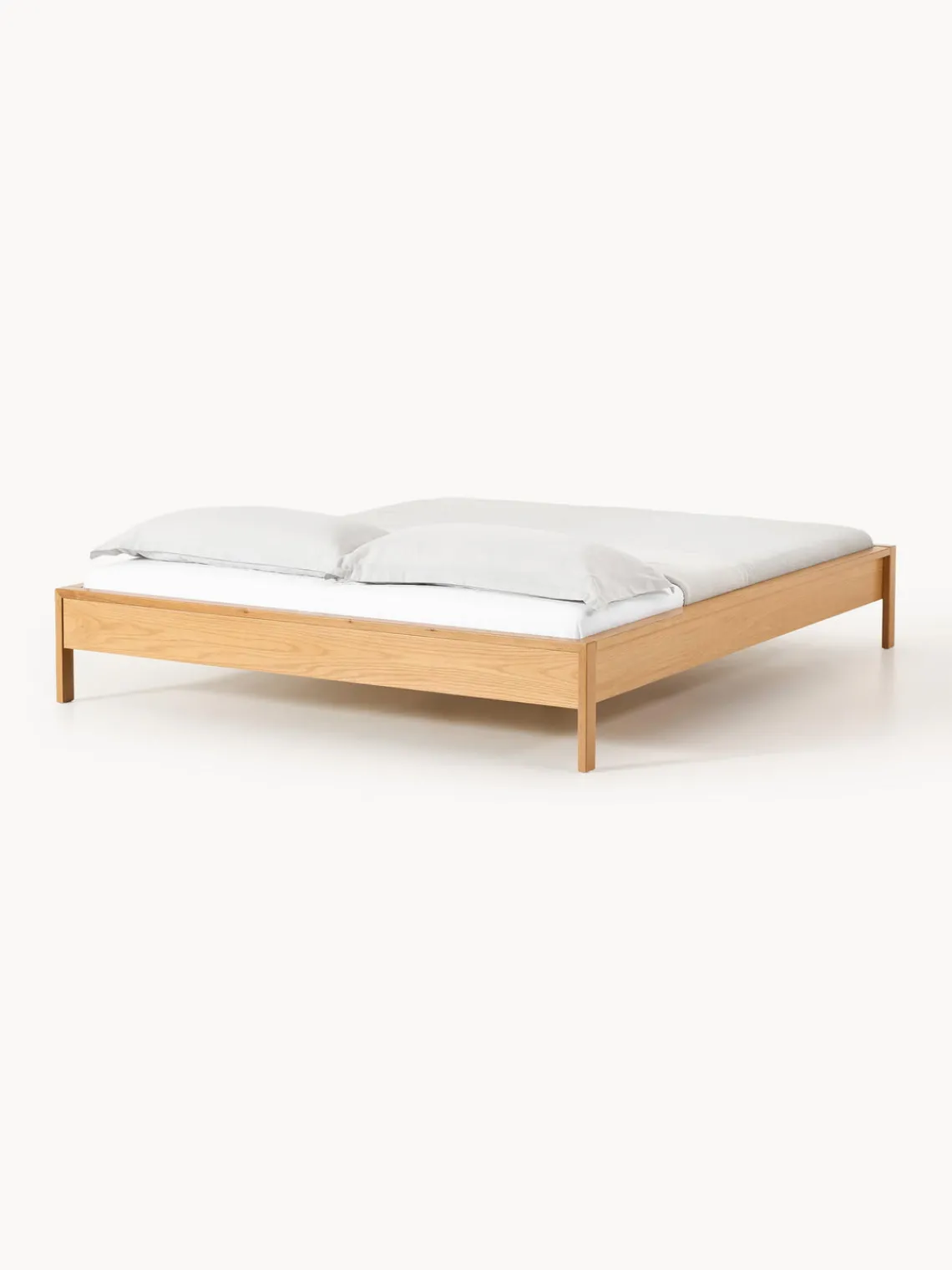 Estructuras De Cama|Camas>Westwing Collection Cama de madera Tammy Madera de roble