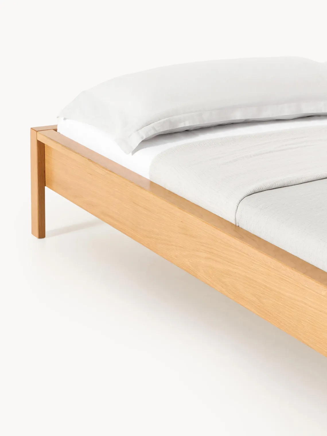 Estructuras De Cama|Camas>Westwing Collection Cama de madera Tammy Madera de roble