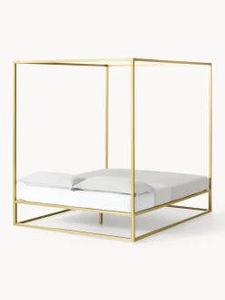 Cama de metal con dosel Belle Estructuras De Cama|Camas
