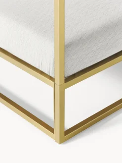 Cama de metal con dosel Belle Estructuras De Cama|Camas