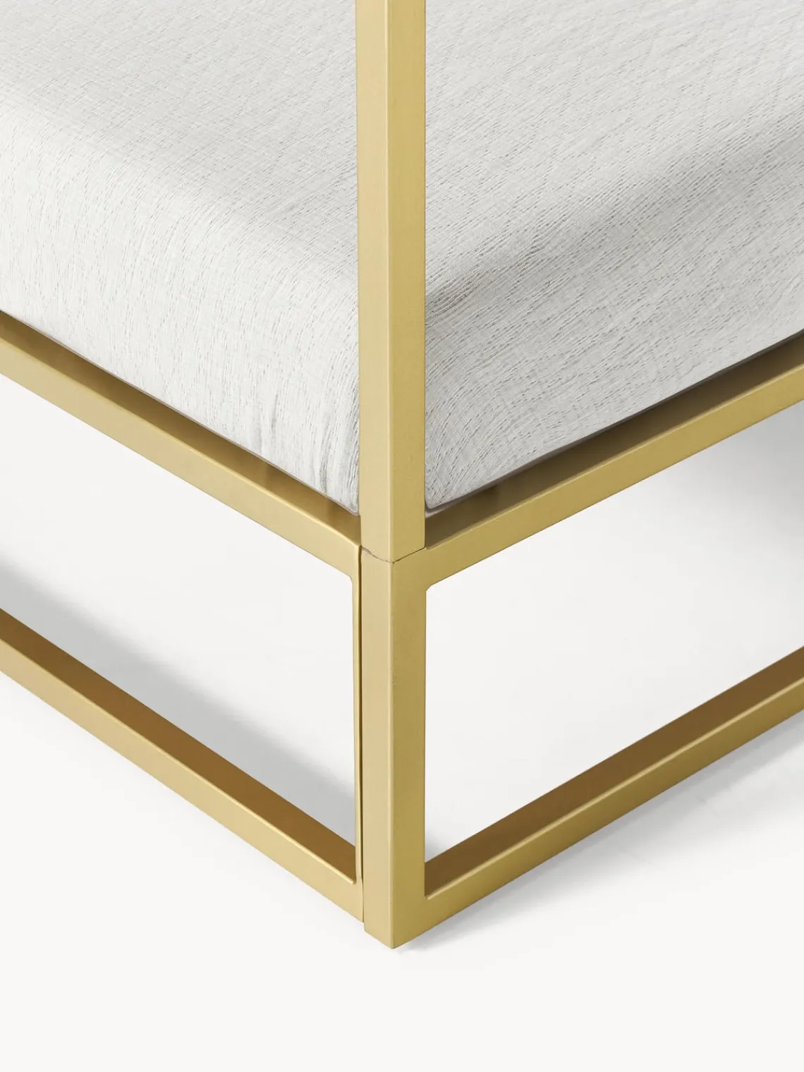 Cama de metal con dosel Belle Estructuras De Cama|Camas