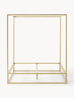 Cama de metal con dosel Belle Estructuras De Cama|Camas