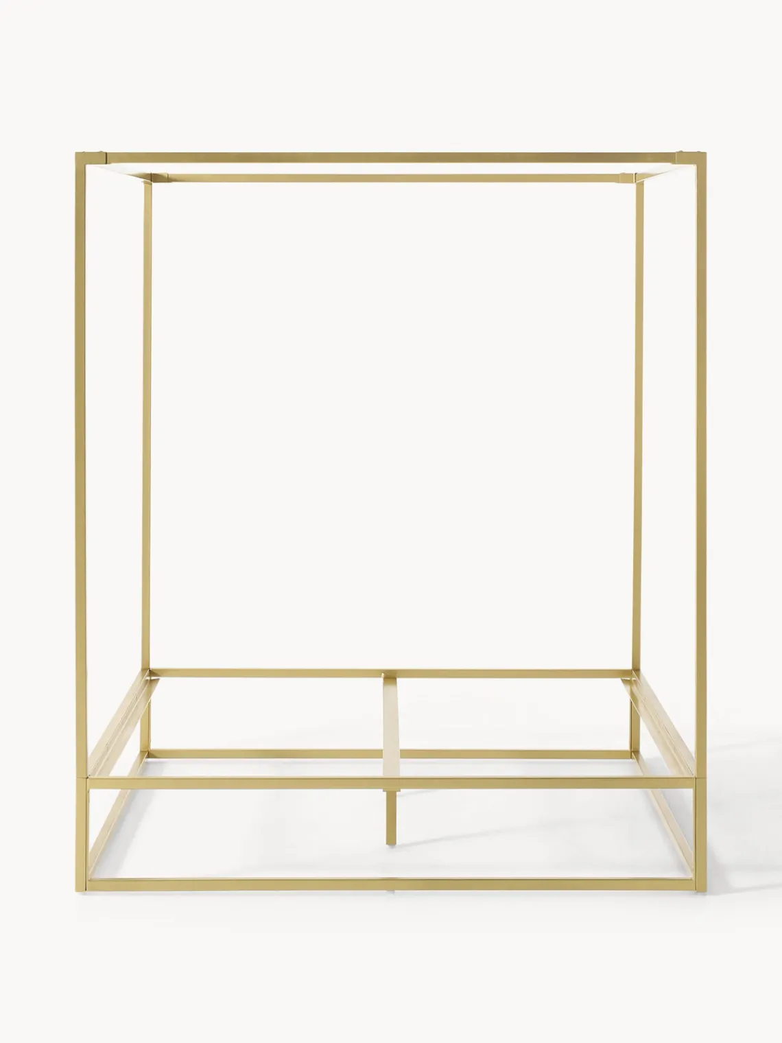 Cama de metal con dosel Belle Estructuras De Cama|Camas