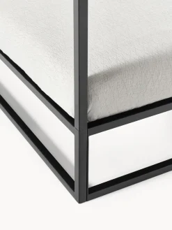 Best Cama de metal con dosel Belle Estructuras De Cama|Camas