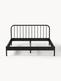 Estructuras De Cama|Camas></noscript>Westwing Collection Cama de metal Sanna Negro