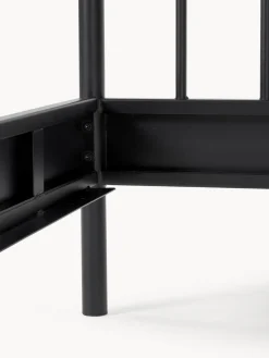 Estructuras De Cama|Camas></noscript>Westwing Collection Cama de metal Sanna Negro