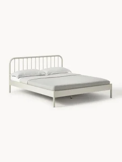 Estructuras De Cama|Camas>Westwing Collection Cama de metal Sanna Beige claro