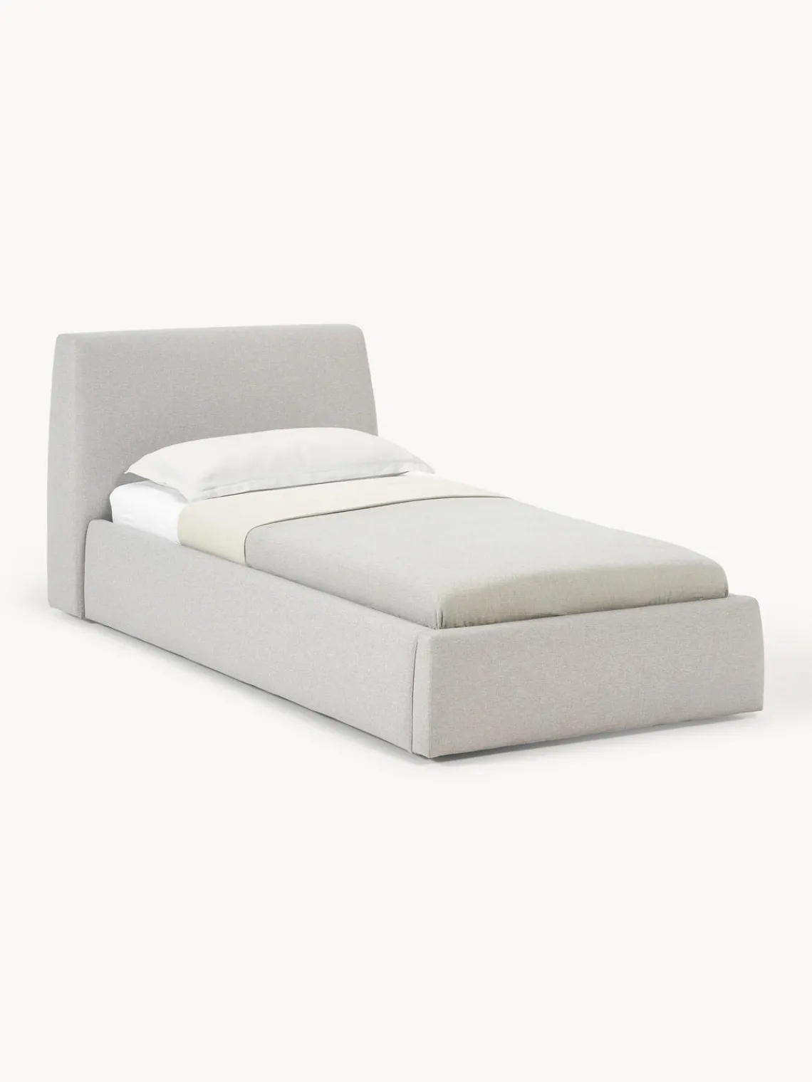 Sale Cama individual con espacio de almacenamiento Cloud Camas Individuales|Camas Tapizadas