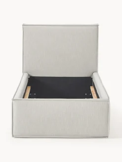 Camas Individuales|Camas Tapizadas></noscript>Westwing Collection Cama individual Dream Tejido jaspeado greige