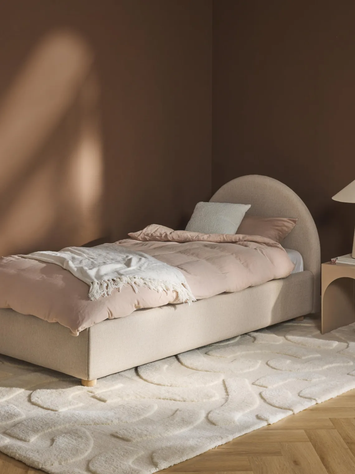 Online Cama individual Ebba Camas Individuales|Camas Tapizadas