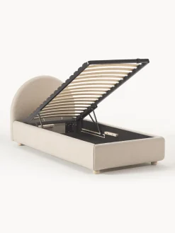 Discount Cama individual Ebba, con espacio de almacenamiento Camas Individuales|Camas Tapizadas