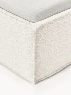 Cama individual tapizada en tejido bouclé con espacio de almacenamiento Dream Camas Individuales|Camas Tapizadas