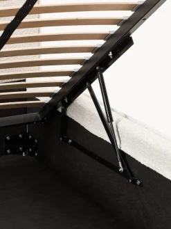 Cama individual tapizada en tejido bouclé con espacio de almacenamiento Dream Camas Individuales|Camas Tapizadas